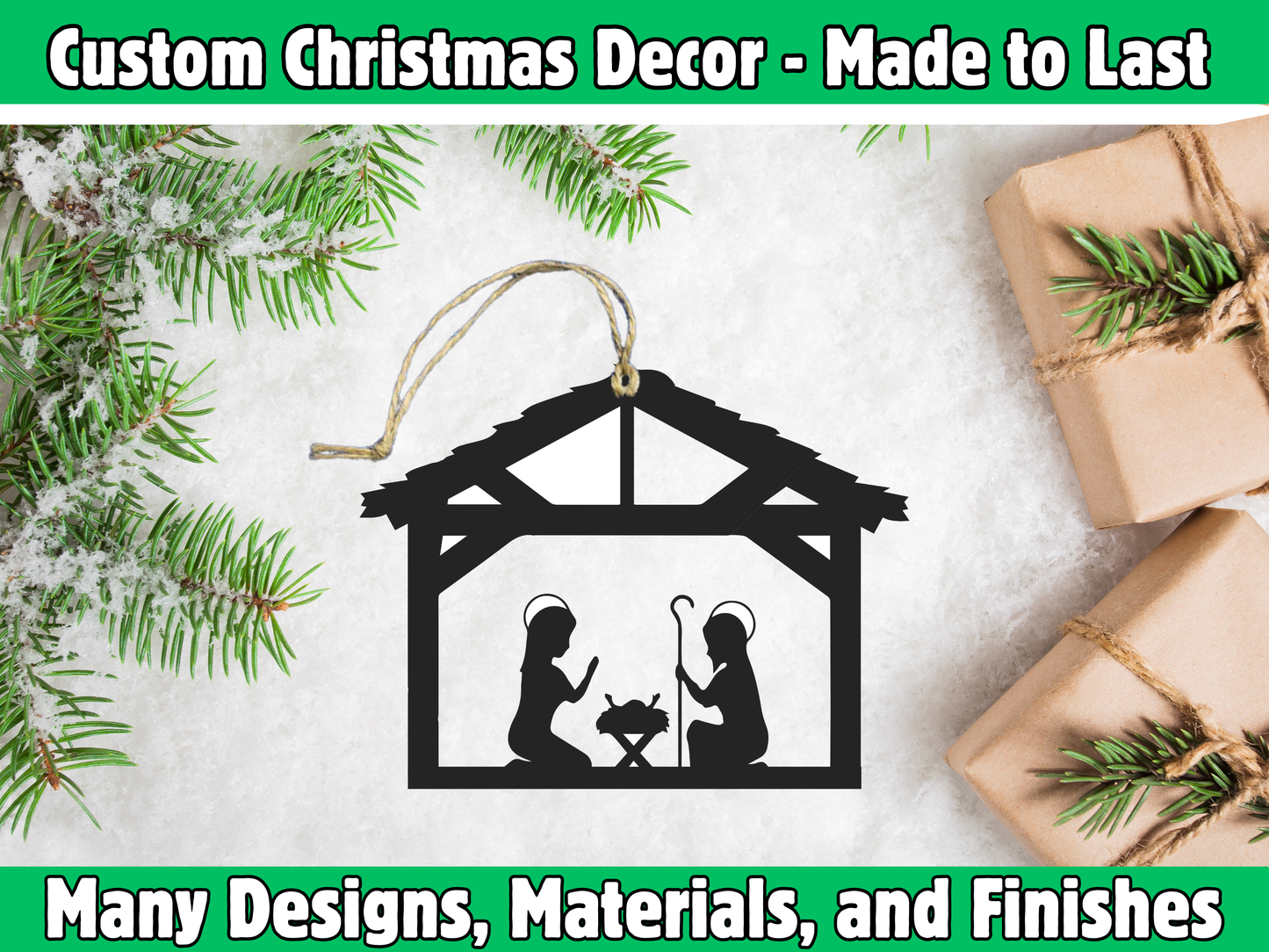 Nativity Scene Ornament