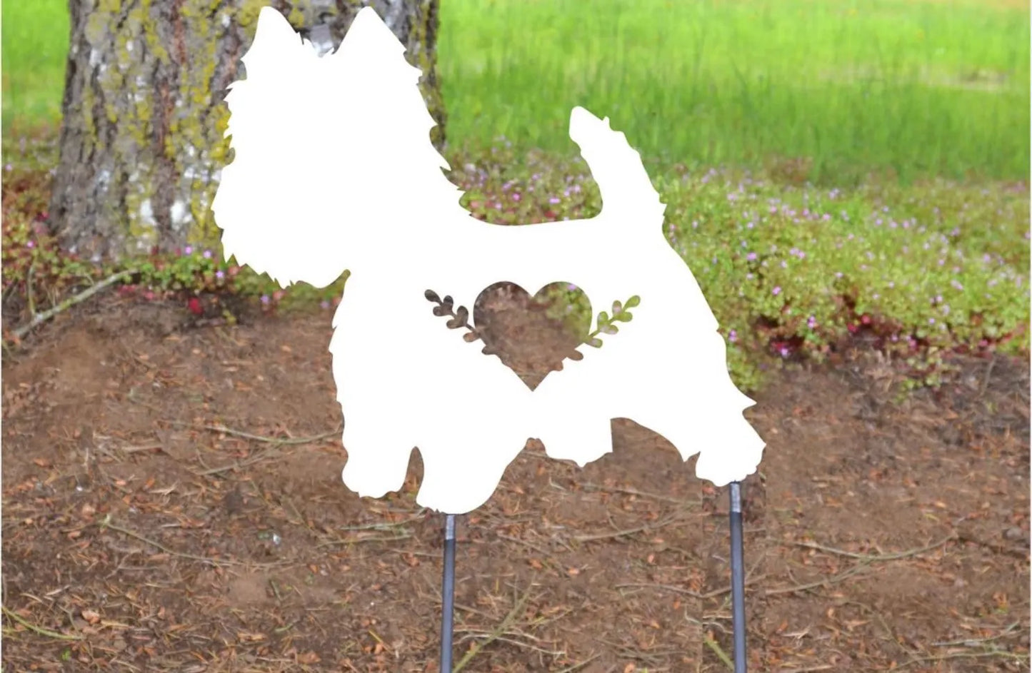 West Highland Terrier Dog Metal Sign