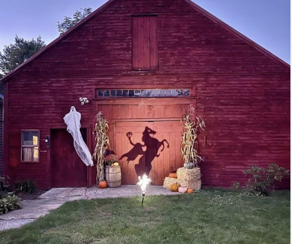 Headless Horseman Metal Sign