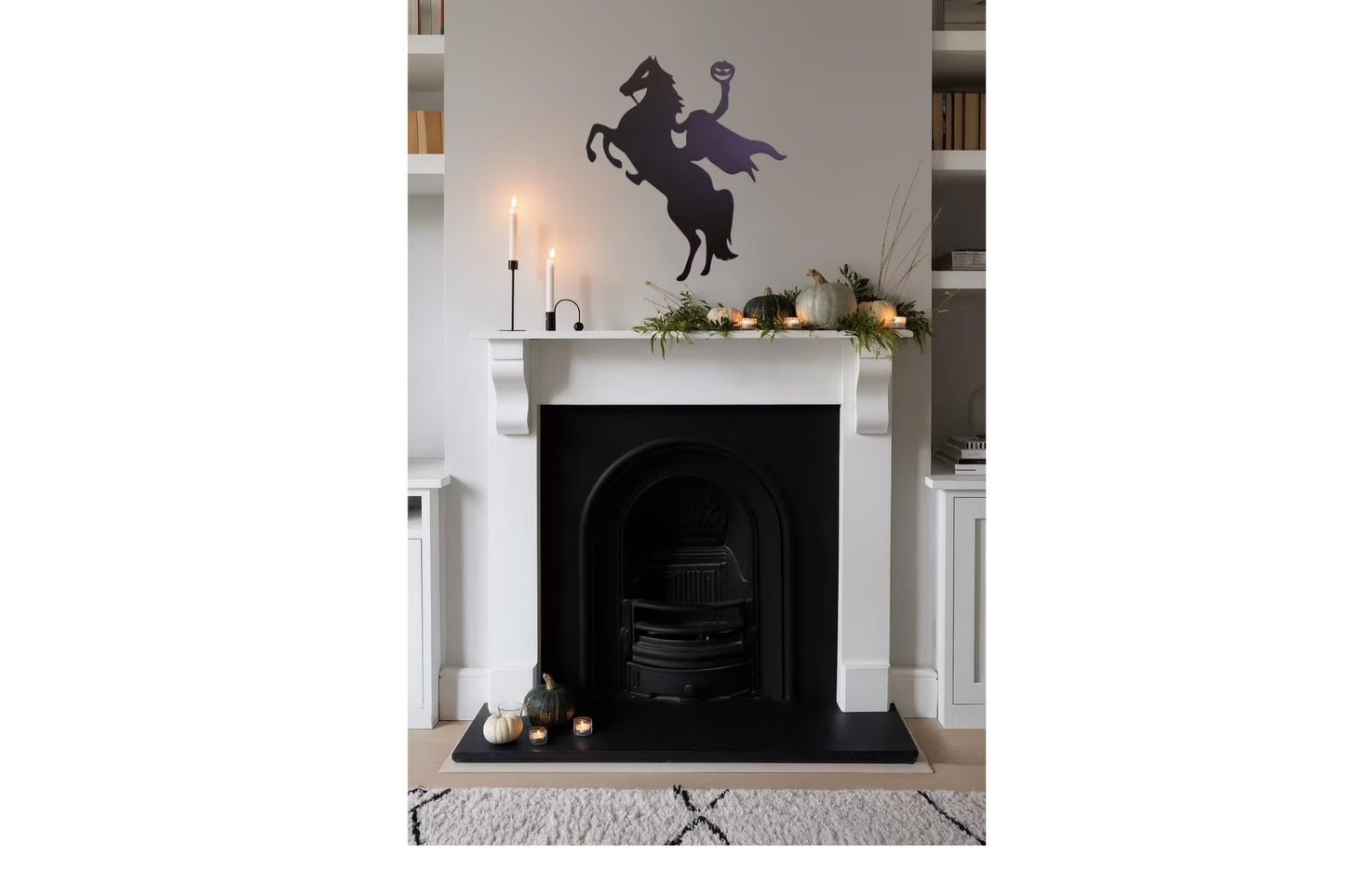 Headless Horseman Metal Sign