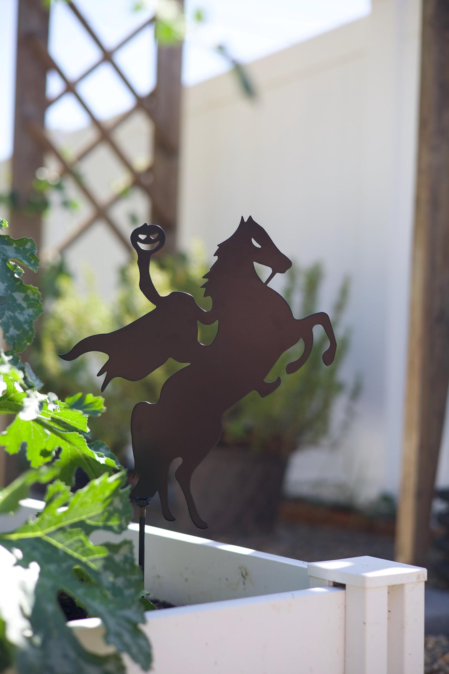 Headless Horseman Metal Sign