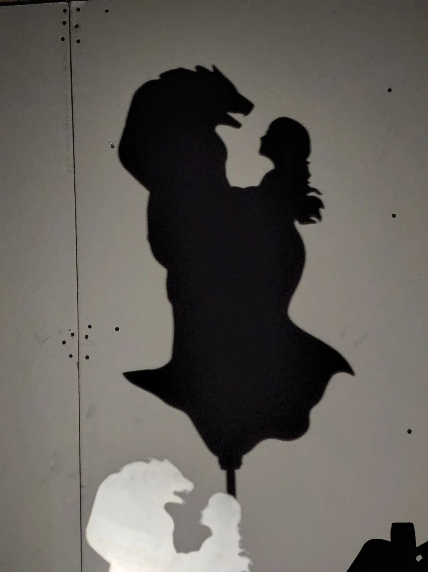 Halloween Werewolf and Bride Wall Decor