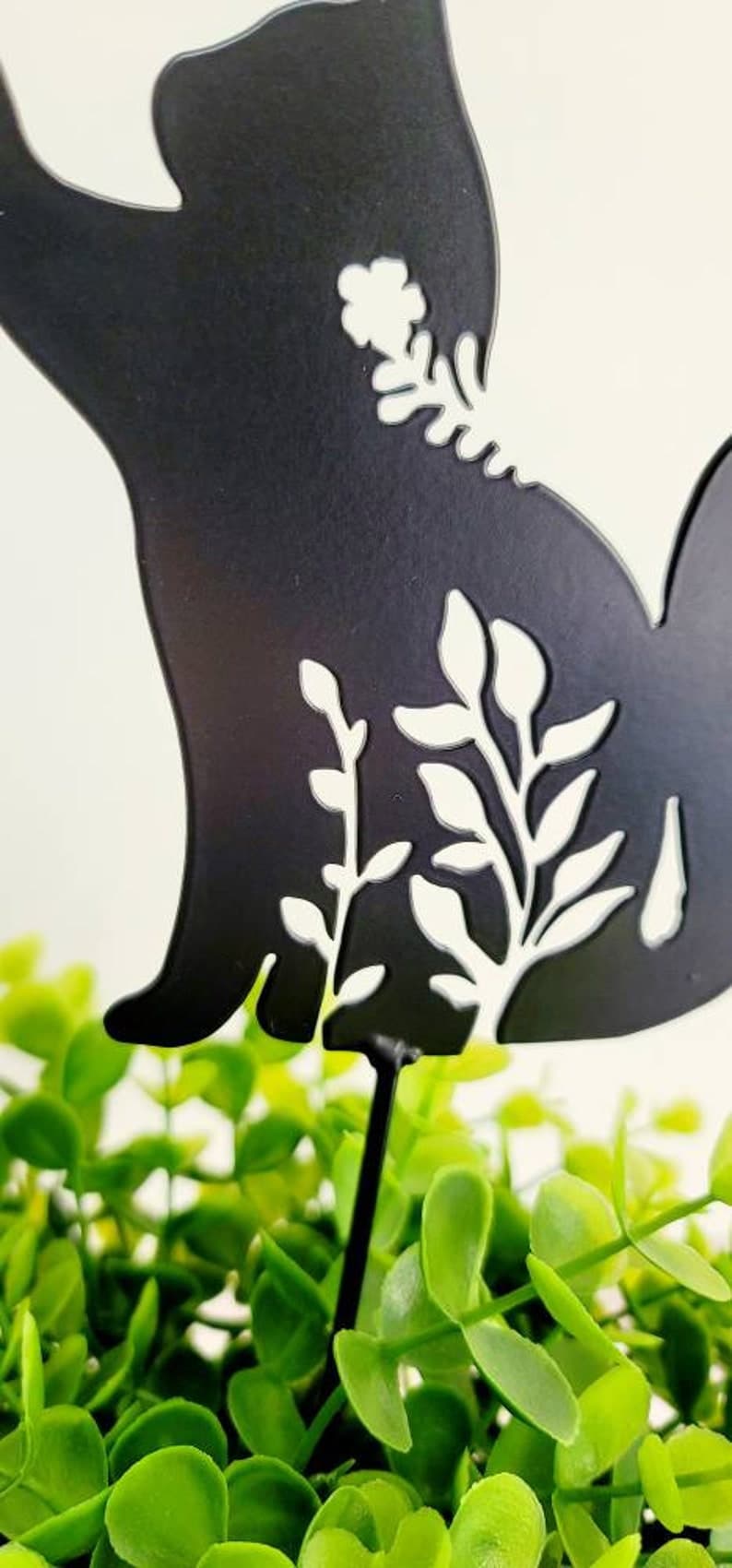 Mini Butterfly Kitty Garden Stake