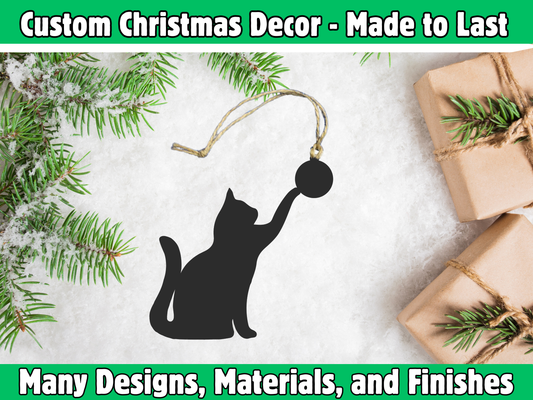 Playful Kitty Ornament