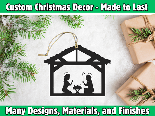 Nativity Scene Ornament