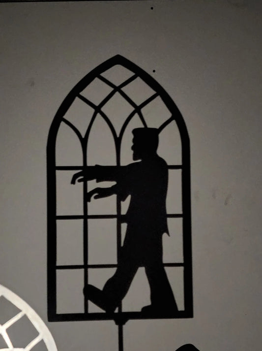 Halloween Frankenstein Monster Metal Wall Decor