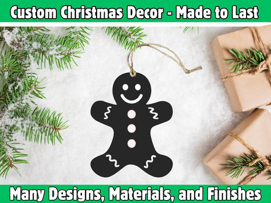 Gingerbread Man Ornament