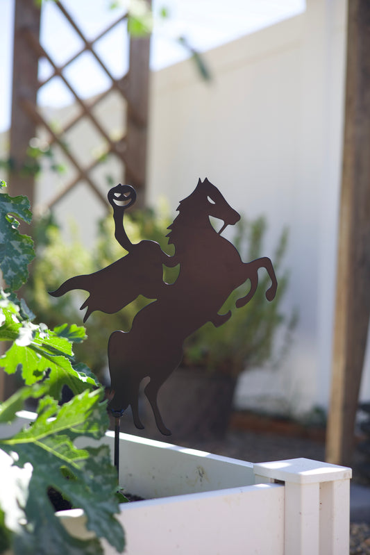 Headless Horseman Metal Sign