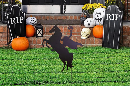 Headless Horseman Metal Sign