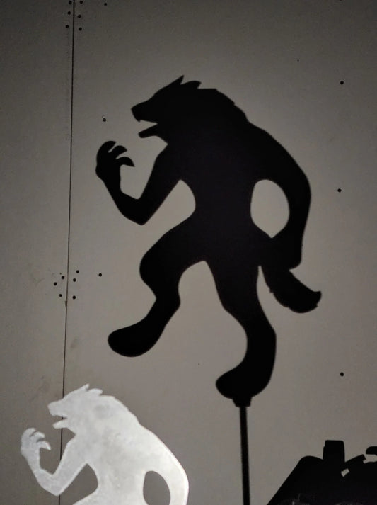 Halloween Werewolf Howling Lycan Wall Decor