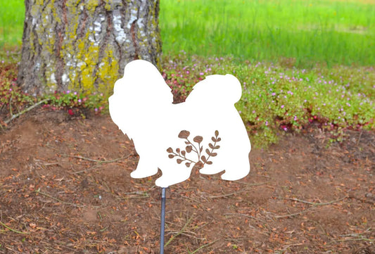 Fluffy Long Hair Cat Metal Sign