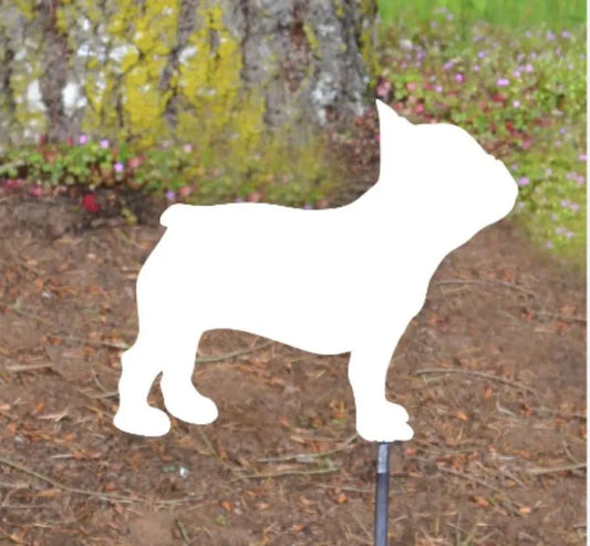 Solid French Bulldog Metal Sign