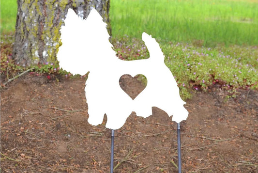 West Highland Terrier Dog Metal Sign