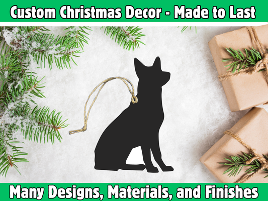 German Shepherd Ornament