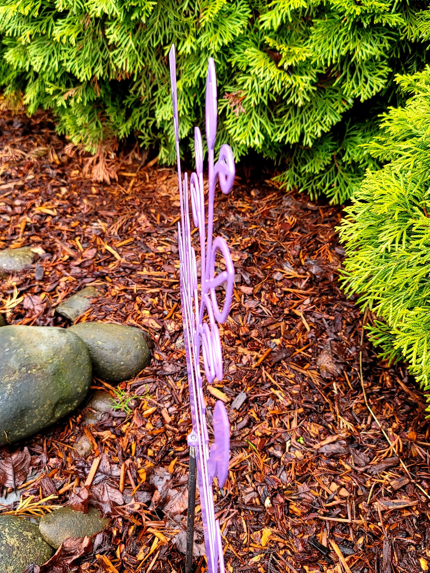 Floral Gardening Sprinkler and Tools Garden Stake